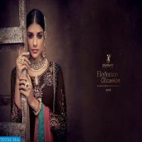 SAJAWAT CREATION BRIDAL VOL 2 GEORGETTE 8011-8016 SERIES SHARARA STYLE SUIT