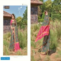 SANGAM PRINT PRESENTING SHEESHA COTTON HANDLOOM SAREE FOR LADIES COLLECTIONS 2021