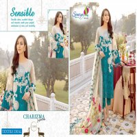 SANIYA TRENDZ CHARIZMA SIGNATURE CAMBRIC COTTON SALWAR SUIT