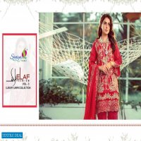 SANIYA TRENDZ ELAF VOL 3 PURE CAMBRIC COTTON WITH WORK EXCLUSIVE TRENDING SERIES PAKISTANI SUITS