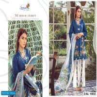 SANIYA TRENDZ LELAF EXCLUSIVE LAWN TRENDING SERIES OF PAKISTANI CATLOGS IN SURAT