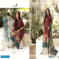 SANIYA TRENDZ MARIA B LAWN M PRINT CAMBRIC COTTON SALWAR SUIT COLLECTION