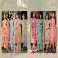 SANSKRUTI PRESENT TULSI PURE JAM WITH EMBROIDERY DRESS COLLECTION