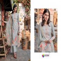 SANSKRUTI PRESENT TULSI PURE JAM WITH EMBROIDERY DRESS COLLECTION