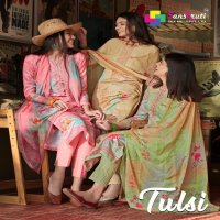 SANSKRUTI PRESENT TULSI PURE JAM WITH EMBROIDERY DRESS COLLECTION