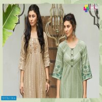 SANSKRUTI SILK MILLS JENNIFER VOL 2 COTTON KURTI LATEST SUMMER COLLECTION