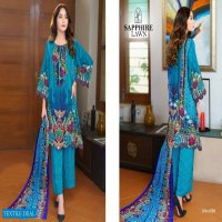 SAPPHIRE LAWN GRAND COLLECTIONS PURE LAWN CASUAL WEAR SALWAR KAMEEZ AT LOWEST PRICE