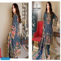 SAPPHIRE LAWN GRAND COLLECTIONS PURE LAWN CASUAL WEAR SALWAR KAMEEZ AT LOWEST PRICE