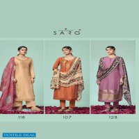 SARG KAIRA BANARASI JACQUARD HEAVY DESIGNER PARTY WEAR DRESSES WHOLESALER