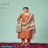 SARG KAIRA BANARASI JACQUARD HEAVY DESIGNER PARTY WEAR DRESSES WHOLESALER