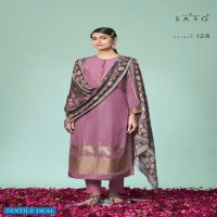 SARG KAIRA BANARASI JACQUARD HEAVY DESIGNER PARTY WEAR DRESSES WHOLESALER