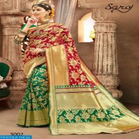 SAROJ LAUNCH MADHULIKA BANARASI SILK EXCLUSIVE SAREE CATLOG