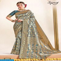 SAROJ PRESENT SATVIKA VOL 2 PURE BANARASI SILK TRADITIONAL WEAR SAREE