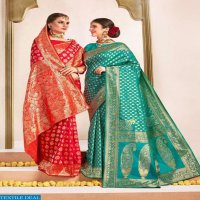SAROJ PRESENT SATVIKA VOL 2 PURE BANARASI SILK TRADITIONAL WEAR SAREE
