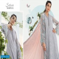 SATEEN MARIA B BY SHREE FABS JAM COTTON PAKISTANI DRESS MATERIALS