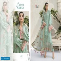 SATEEN MARIA B BY SHREE FABS JAM COTTON PAKISTANI DRESS MATERIALS