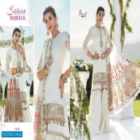 SATEEN MARIA B BY SHREE FABS JAM COTTON PAKISTANI DRESS MATERIALS