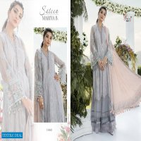 SATEEN MARIA B BY SHREE FABS JAM COTTON PAKISTANI DRESS MATERIALS