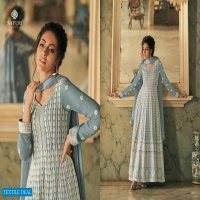 SAYURI DESIGNER LAUNCH BREEZE REAL GEORGETTE PARTY AND WEDDING WEAR DESIGNER LONG SUITS