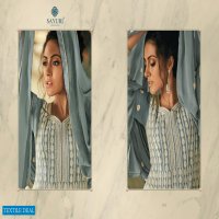 SAYURI DESIGNER LAUNCH BREEZE REAL GEORGETTE PARTY AND WEDDING WEAR DESIGNER LONG SUITS
