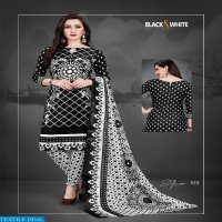 SC Black White Wholesale printed Dress Material