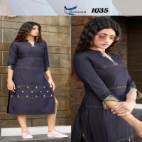 SERIEMA KUMB PREMIER  DENIM  FUNKY LOOK  KURTIS