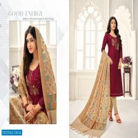 SHAGUN PRESENTS LIFE STYLE VOL 5 MODAL SILK COTTON WITH HAND WORK SALWAR SUITS