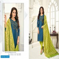 SHAGUN PRESENTS LIFE STYLE VOL 5 MODAL SILK COTTON WITH HAND WORK SALWAR SUITS