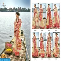 SHAKUNT PRESENT TARINI COTTON SILK LOOKING RICH SAREE OUTFIT