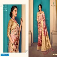 SHAKUNT PRESENT UNNATI WEAVING SILK DIGITAL PRINTED FANCY SAREE