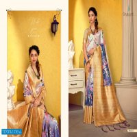 SHAKUNT PRESENT UNNATI WEAVING SILK DIGITAL PRINTED FANCY SAREE