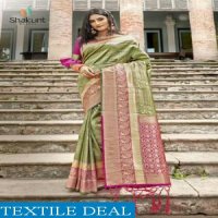 SHAKUNT VAMAKSHI SILK EXCLUSIVE FANTASTIC SAREE WHOLESALE PRICE