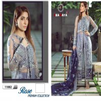 SHANAYA ROSE PREMIUM COLLECTION HEAVY NET WITH WORK PAKISTANI SUITS CONCEPT