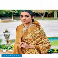 SHANGRILA LATIKA DIGITAL DOUBLE PALLU DIGITAL WEAVING SARI EXPORTER FROM SURAT