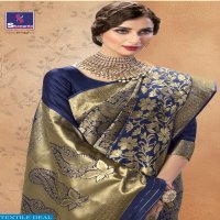 SHANGRILA PRESENT KOMAL SILK MEENAKARI WEAVING SAREE COLLECTION