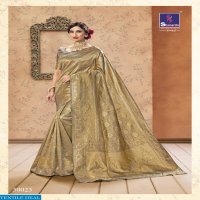 SHANGRILA PRESENT KOMAL SILK MEENAKARI WEAVING SAREE COLLECTION