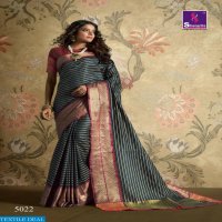 SHANGRILA PRESENT MOGRA WEAVING CASUAL WEAR SAREE CATLOG COLLECTION