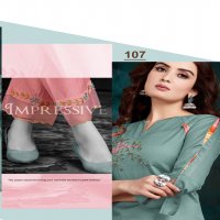 VIVILS SHERON DESIGNER STYLIST KURTI WITH PANTS