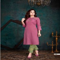 VIVILS SHERON DESIGNER STYLIST KURTI WITH PANTS