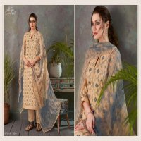 SHIDDAT PRESENT SIYAHI COTTON SATIN SUMMER WEAR FANCY SUITS WHOLESALER