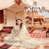 SHRADDHA MARIA B LAWN VOL 1 PAKISTANI COTTON LAWN SALWAR KAMEEZ