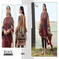 SHREE FAB BLACK BUSTER PURE COTTON WITH EXCLUSIVE EMBROIDERY SALWAR SUIT PAKISTANI DESIGN