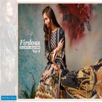 SHREE FAB FIRDOUS EXCLUSIVE COLLECTION VOL 9 JAM PRINT EMBROIDERY PATCH PAKISTANI SUIT