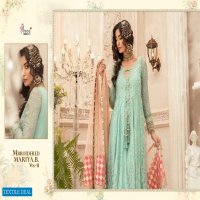 SHREE FAB MBROIDERED MARIYA B VOL 11 GEORGETTE WITH EMBROIDERY WORK HEAVY SUIT