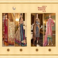 SHREE FAB MBROIDERED MARIYA B VOL 12 SUPER NX BUTTERFLE NET PAKISTANI SUITS CONCEPT