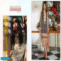 SHREE FAB SANA SAFINAZ MUZLIN COLLECTION VOL 5 JAM COTTON SUITS