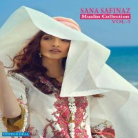 SHREE FAB SANA SAFINAZ MUZLIN COLLECTION VOL 5 JAM COTTON SUITS