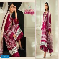 SHREE FAB SANA SAFINAZ MUZLIN COLLECTION VOL 6 JAM COTTON PRINT SALWAR KAMEEZ IN SURAT MARKET