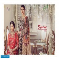 SHREE FAB SERENE PREMIUM EMBROIDERED VOL 4 GEORGETTE EMBROIDERY PAKISTANI SUITS CATALOG