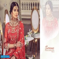 SHREE FAB SERENE PREMIUM EMBROIDERED VOL 4 GEORGETTE EMBROIDERY PAKISTANI SUITS CATALOG